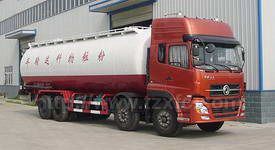 東風(fēng)天龍前四后八散裝水泥運(yùn)輸車圖片